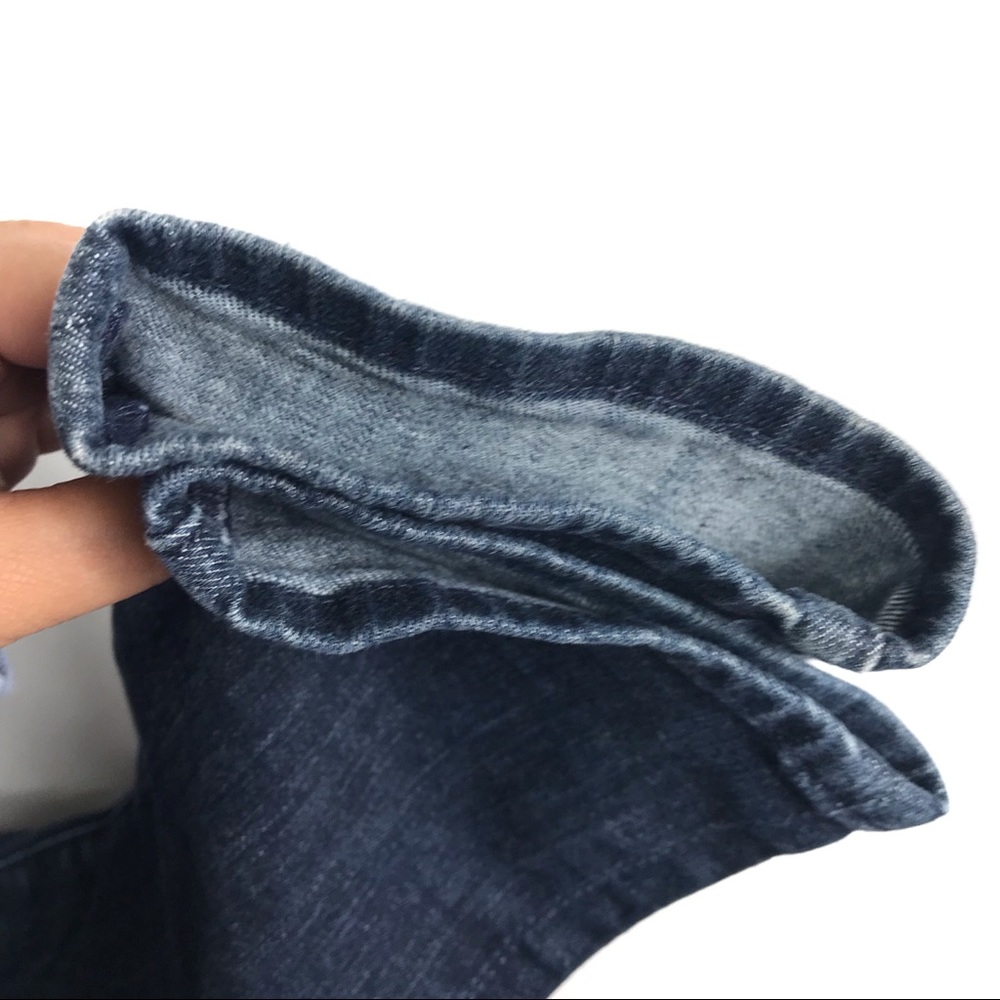 7 for All Mankind Blue Roxanne Skinny Jeans Sz 28 - Picture 3 of 7